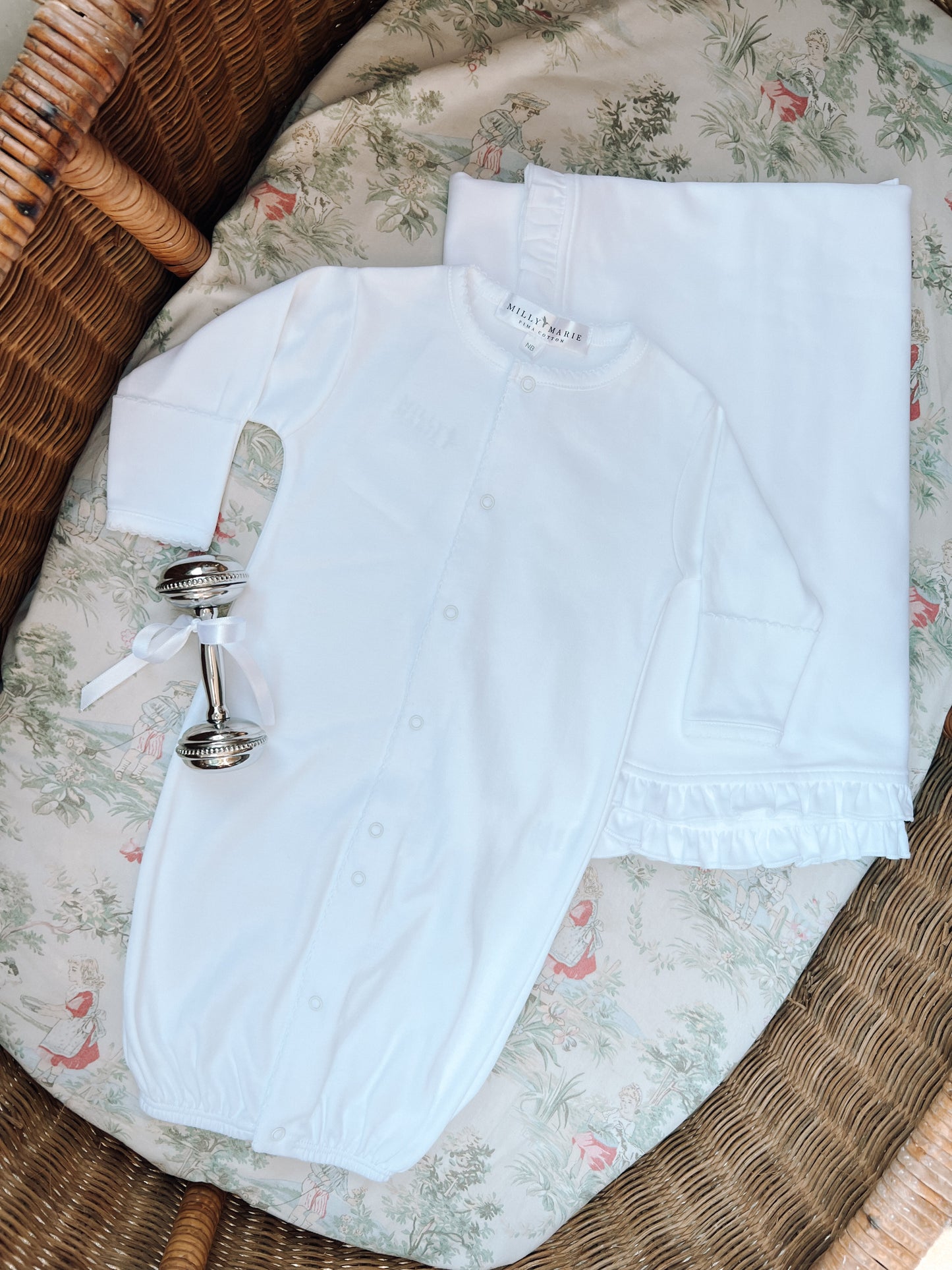Pima Converter Gown & Blanket Bundle