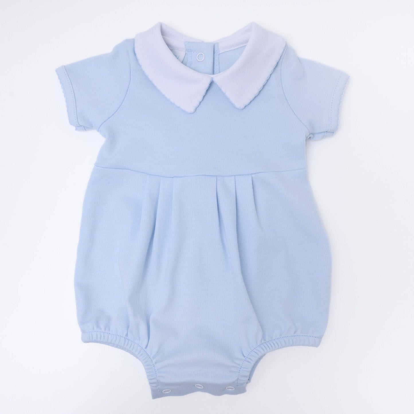 Essentials Solid Collared Bubble - Blue