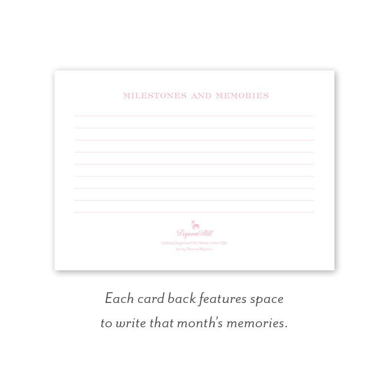 Baby Milestone Cards