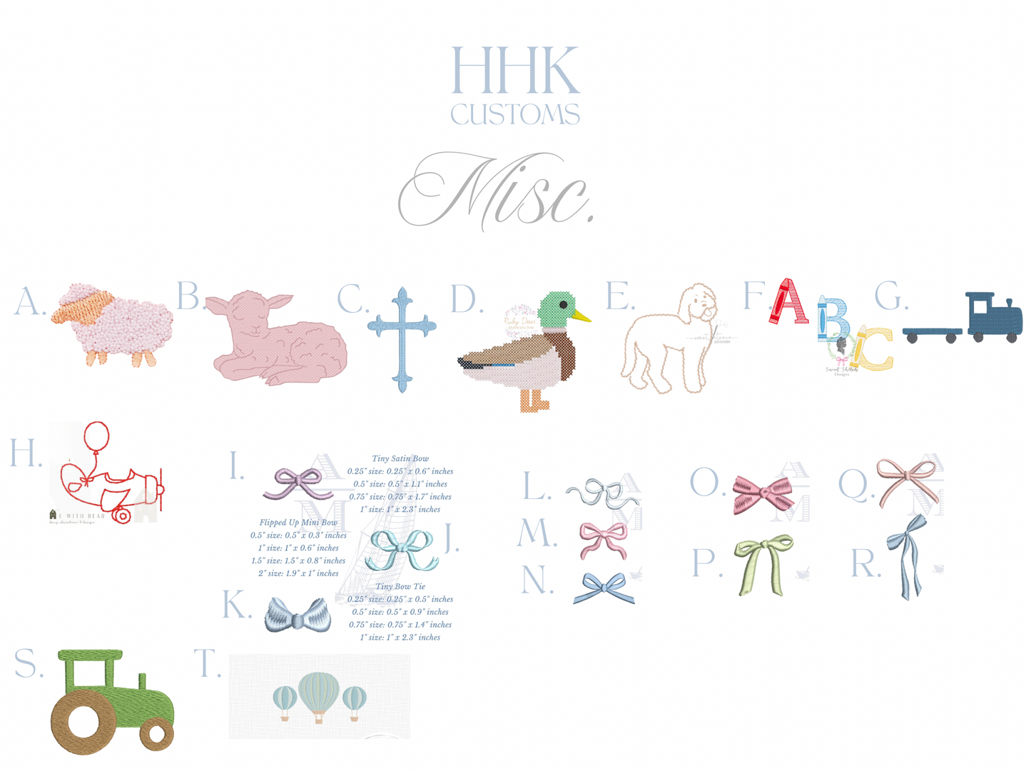 HHK Custom Heirloom Christmas Ornament