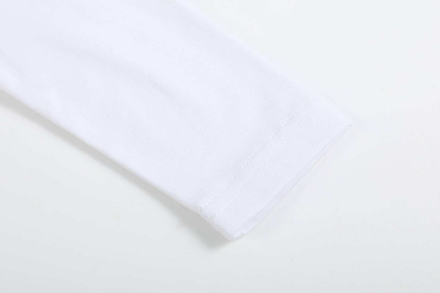 White Cotton Santa Collared Shirt