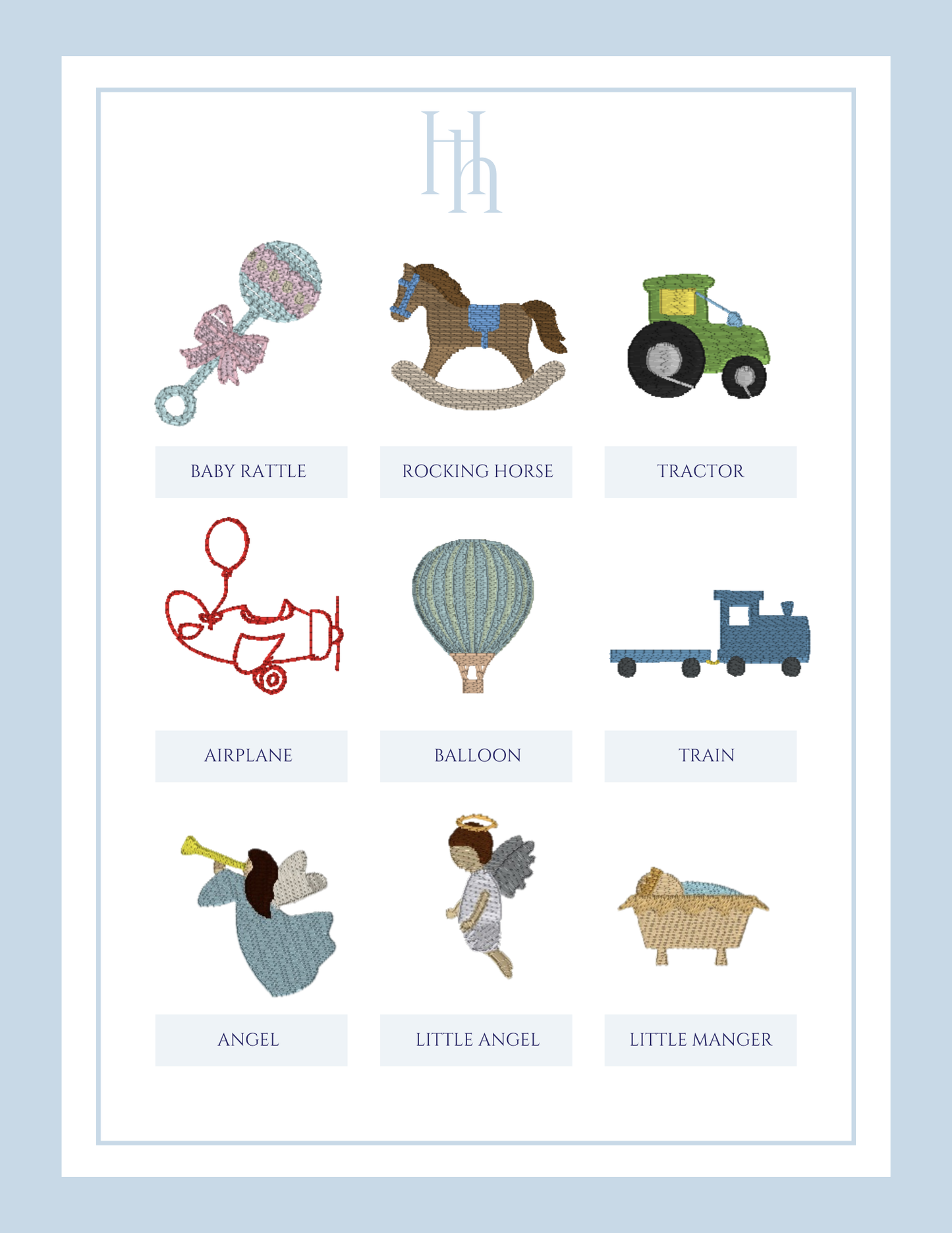 HHK Custom Heirloom Christmas Ornament