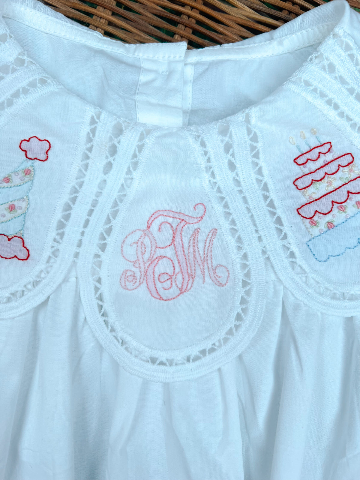 Custom Birthday Embroidery