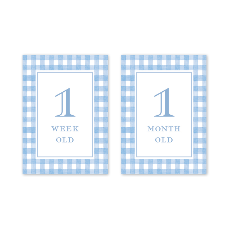 Baby Milestone Cards