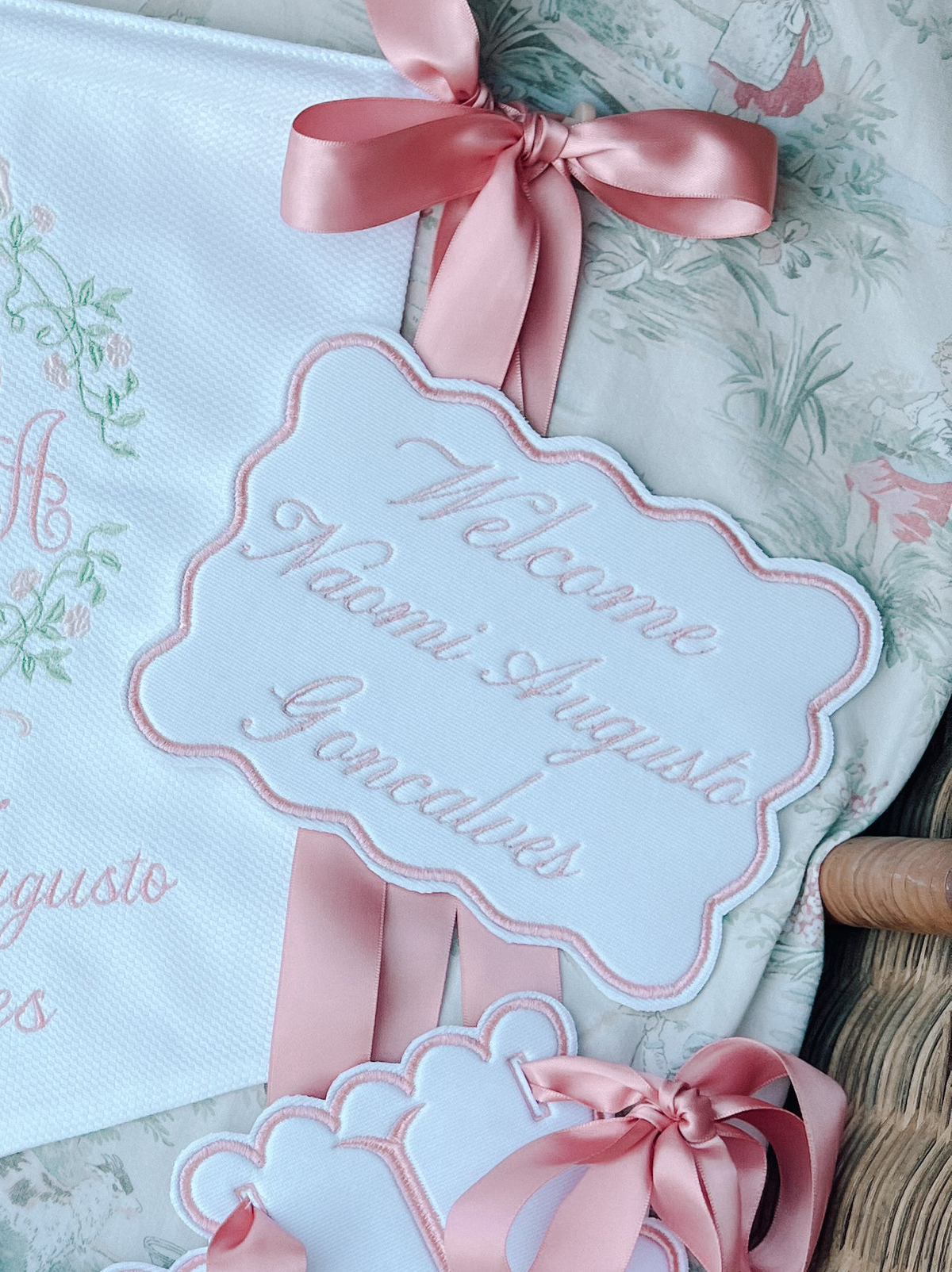 Bassinet Name Card