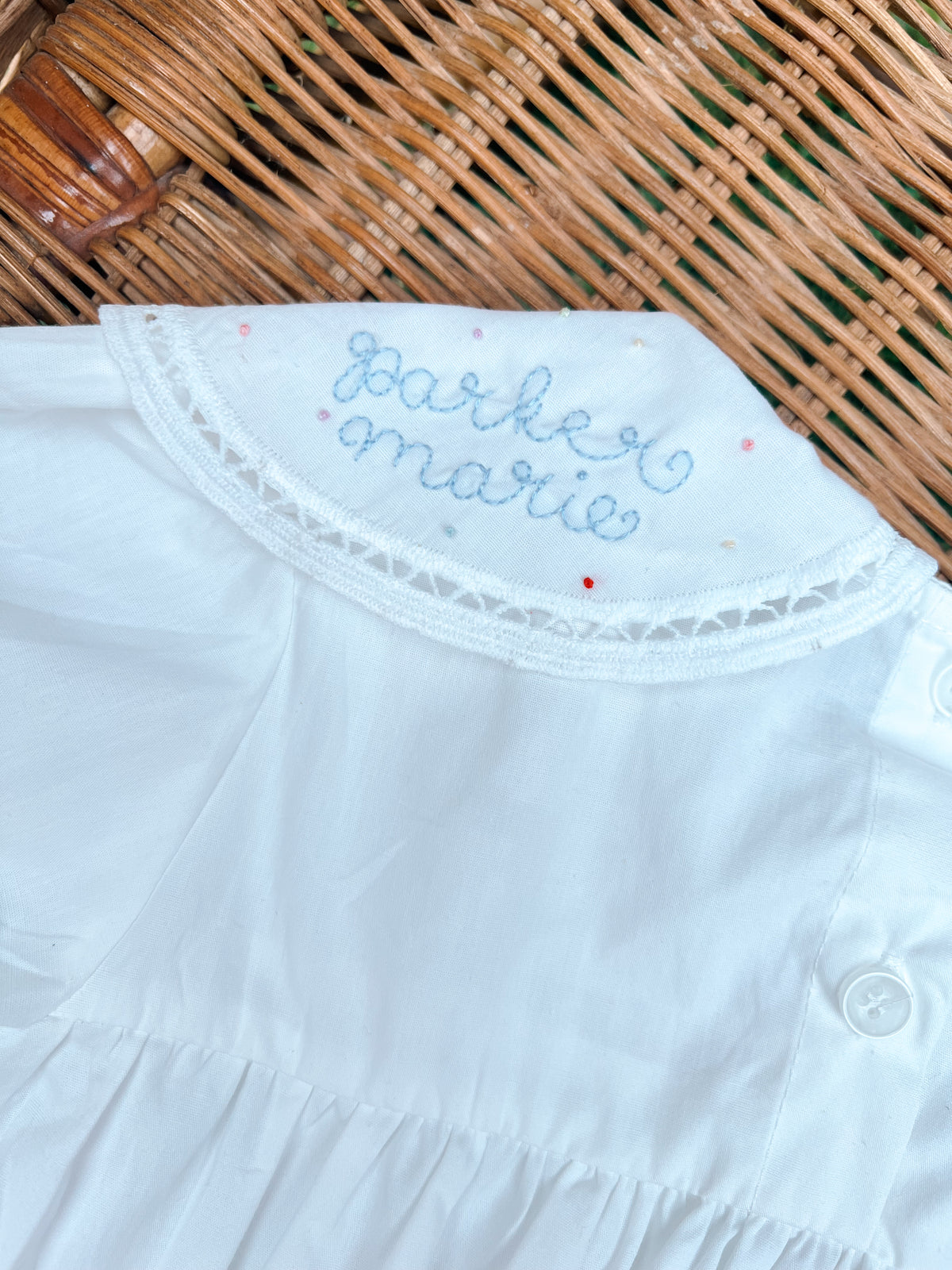 Custom Birthday Embroidery