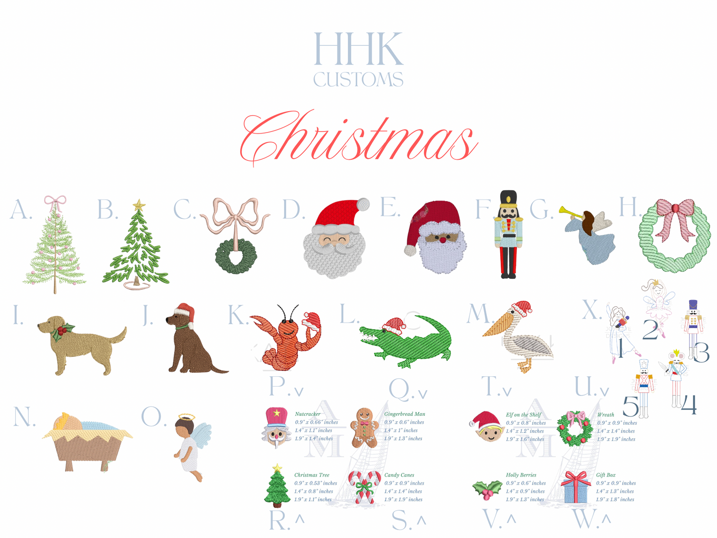HHK Custom Heirloom Christmas Ornament