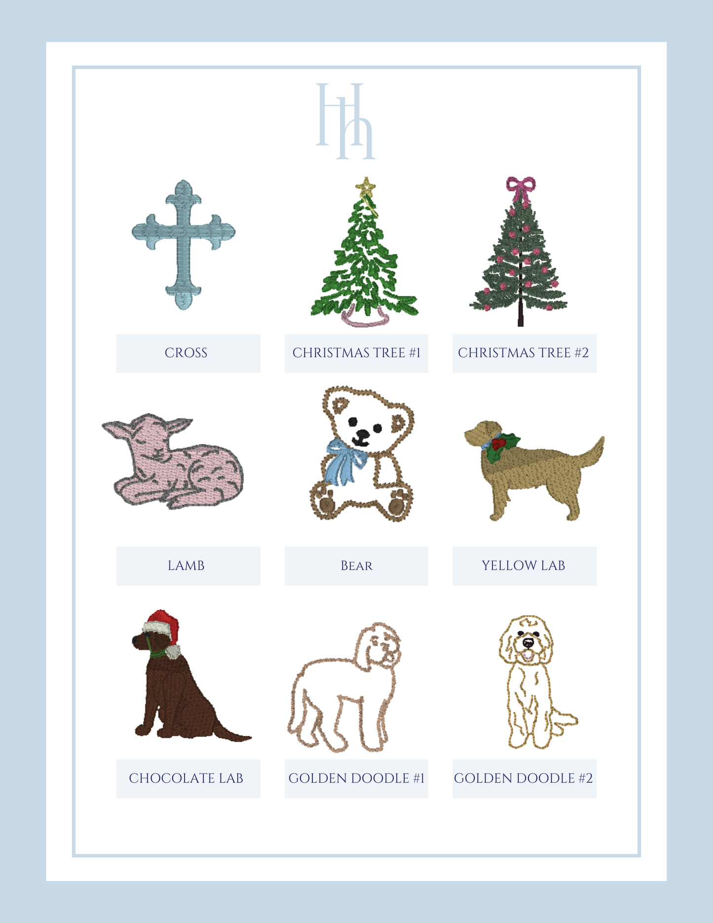 HHK Custom Heirloom Christmas Ornament