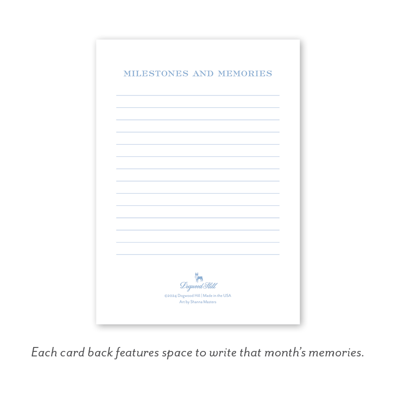 Baby Milestone Cards
